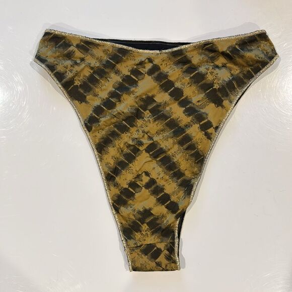 NWT Oseree Safari Bikini Large ORO Metallic - Picture 4 of 10